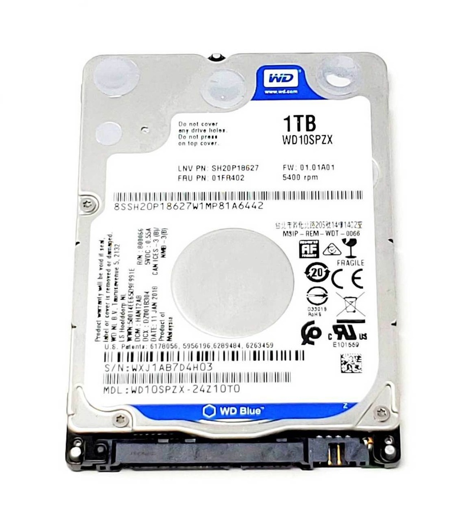 HDD Western Digital 1TB Scorpio 2.5&quot; sata3 WD10SPZX
